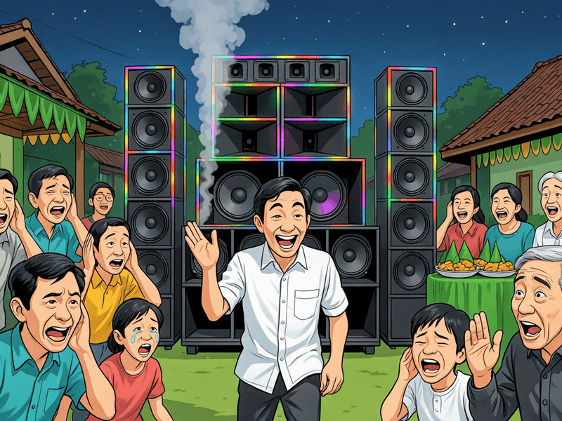 Antara Gengsi dan Kenyamanan dalam Hajatan